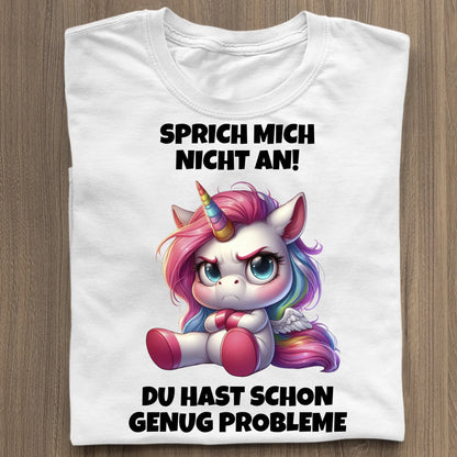 Sprich mich nicht an! - Organic Women's Shirt (personalisierbar) Serena T-Shirt ST ST White