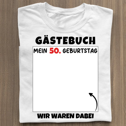 Gästebuch - Organic Women's Shirt (personalisierbar) Serena T-Shirt ST ST White