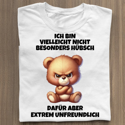 Nicht besonders hübsch - Organic Women's Shirt (personalisierbar) Serena T-Shirt ST ST White
