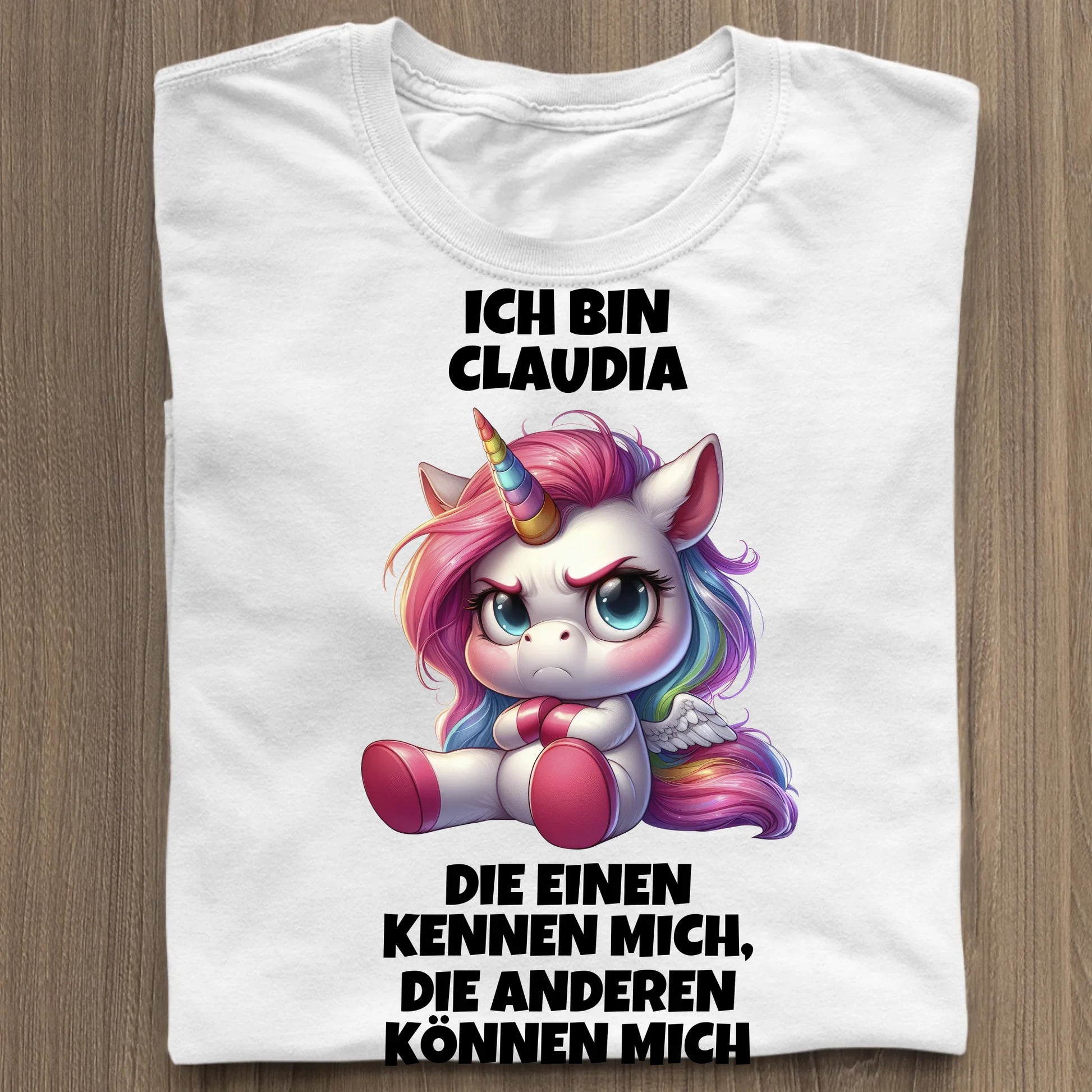 Die einen kennen mich - Organic Women's Shirt (personalisierbar) Serena T-Shirt ST ST White
