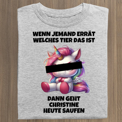 Wer errät das Tier? - Organic Women's Shirt (personalisierbar) Serena T-Shirt ST ST Heather-Grey
