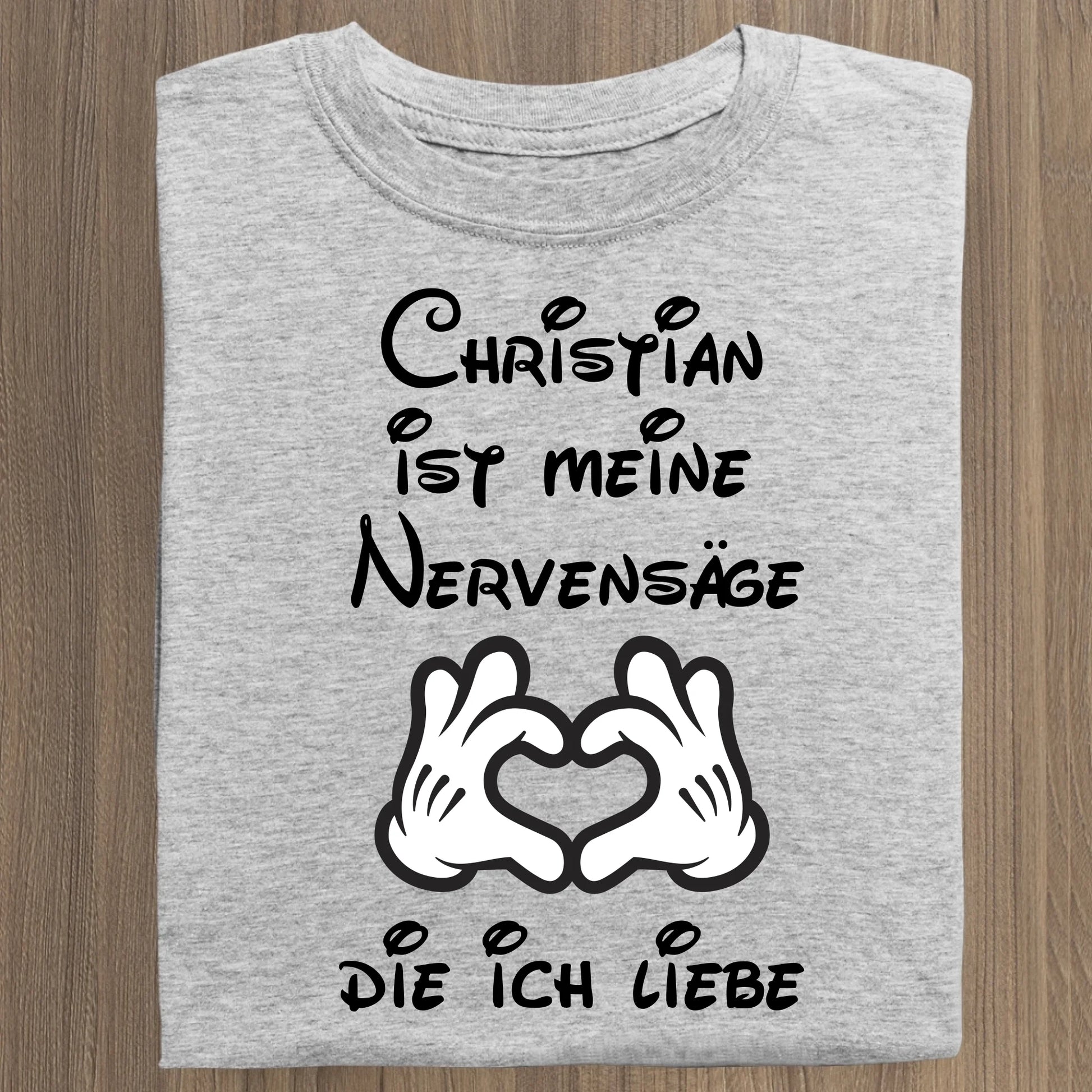 Meine Nervensäge - Organic Women's Shirt (personalisierbar) Serena T-Shirt ST ST Heather-Grey