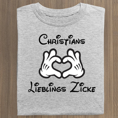 Lieblingszicke - Organic Women's Shirt (personalisierbar) Serena T-Shirt ST ST Heather-Grey