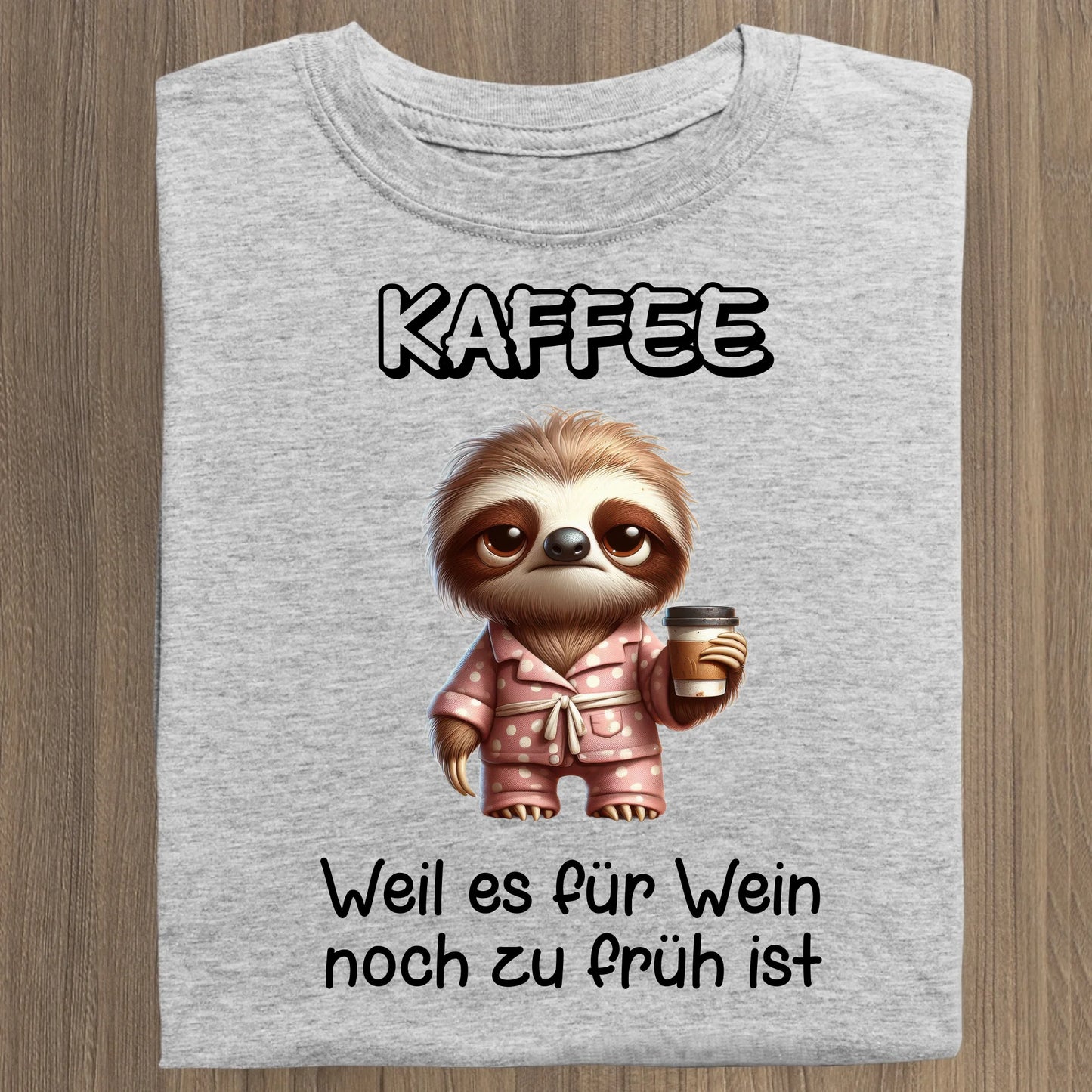 Zu früh für Wein - Organic Women's Shirt (personalisierbar) Serena T-Shirt ST ST Heather-Grey
