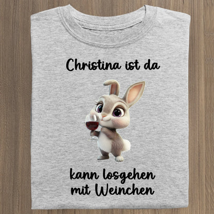Kann losgehen - Organic Women's Shirt (personalisierbar) Serena T-Shirt ST ST Heather-Grey