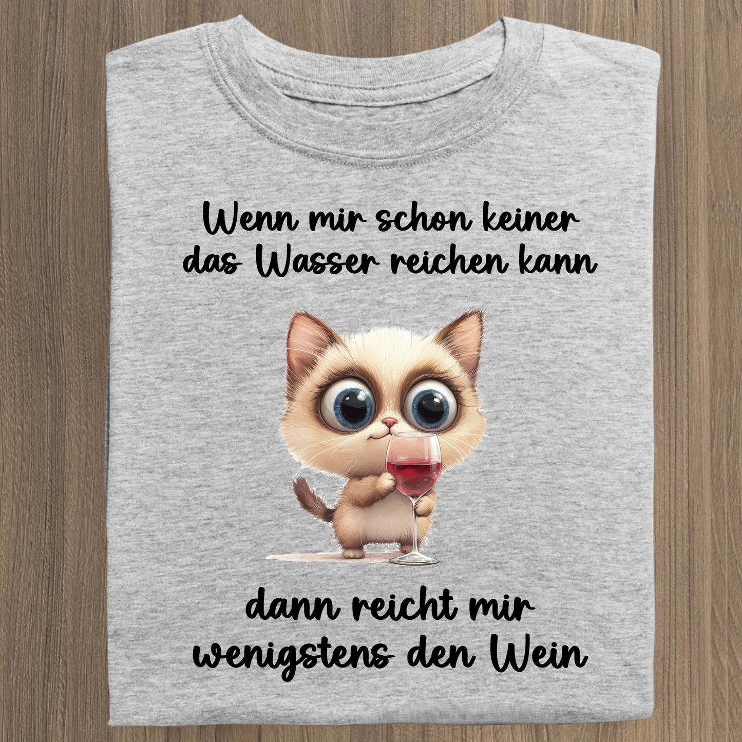Nicht das Wasser reichen - Organic Women's Shirt (personalisierbar) Serena T-Shirt ST ST Heather-Grey