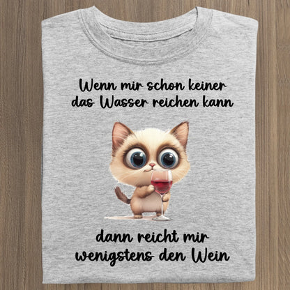 Nicht das Wasser reichen - Organic Women's Shirt (personalisierbar) Serena T-Shirt ST ST Heather-Grey