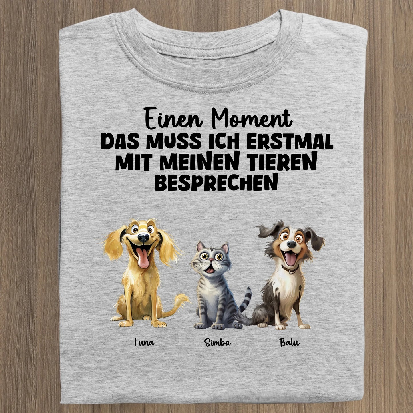 Das muss ich erst besprechen - Organic Women's Shirt (personalisierbar) Serena T-Shirt ST ST Heather-Grey