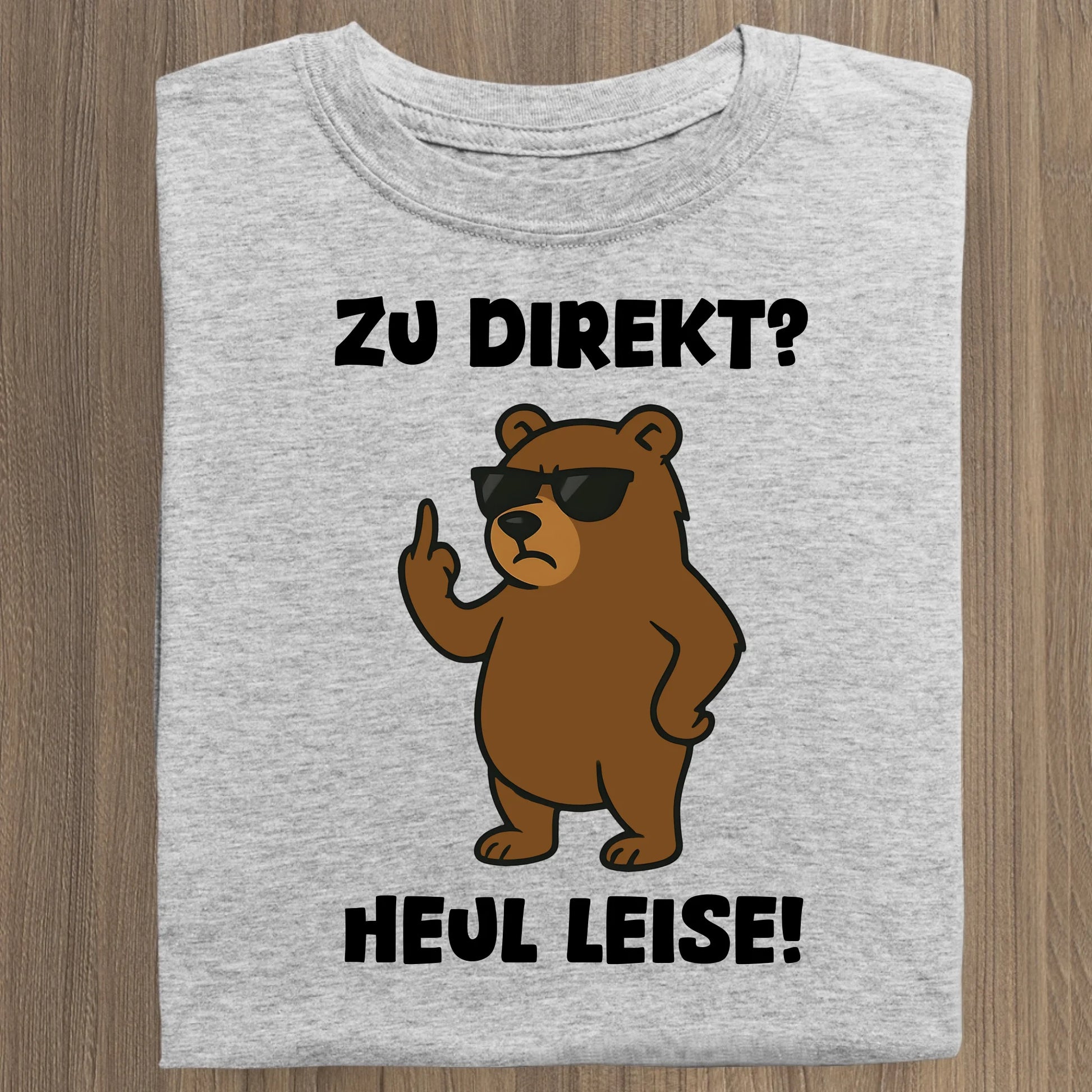 Heul leise - Organic Women's Shirt (personalisierbar) Serena T-Shirt ST ST Heather-Grey