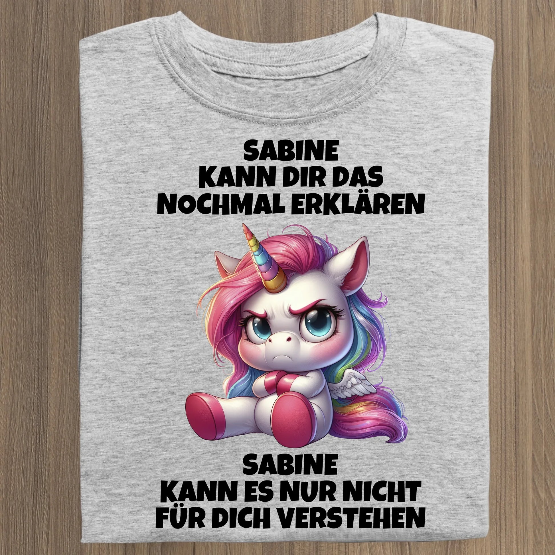 Erklären aber nicht verstehen - Organic Women's Shirt (personalisierbar) Serena T-Shirt ST ST Heather-Grey
