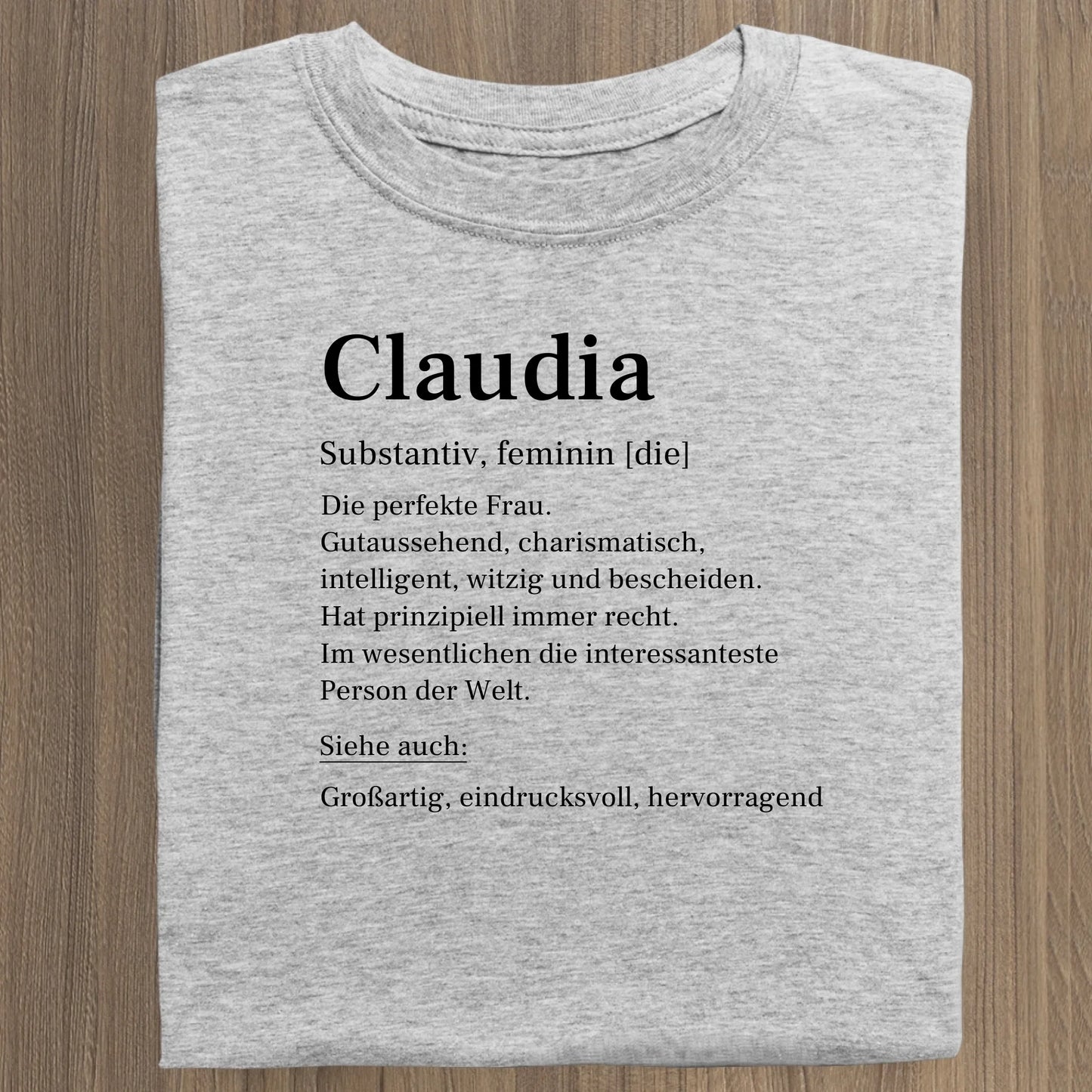 Definition - Organic Women's Shirt (personalisierbar) Serena T-Shirt ST ST Heather-Grey