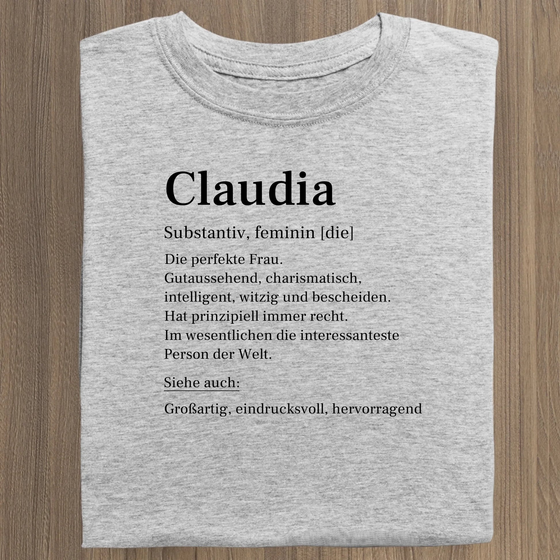 Definition - Organic Women's Shirt (personalisierbar) Serena T-Shirt ST ST Heather-Grey