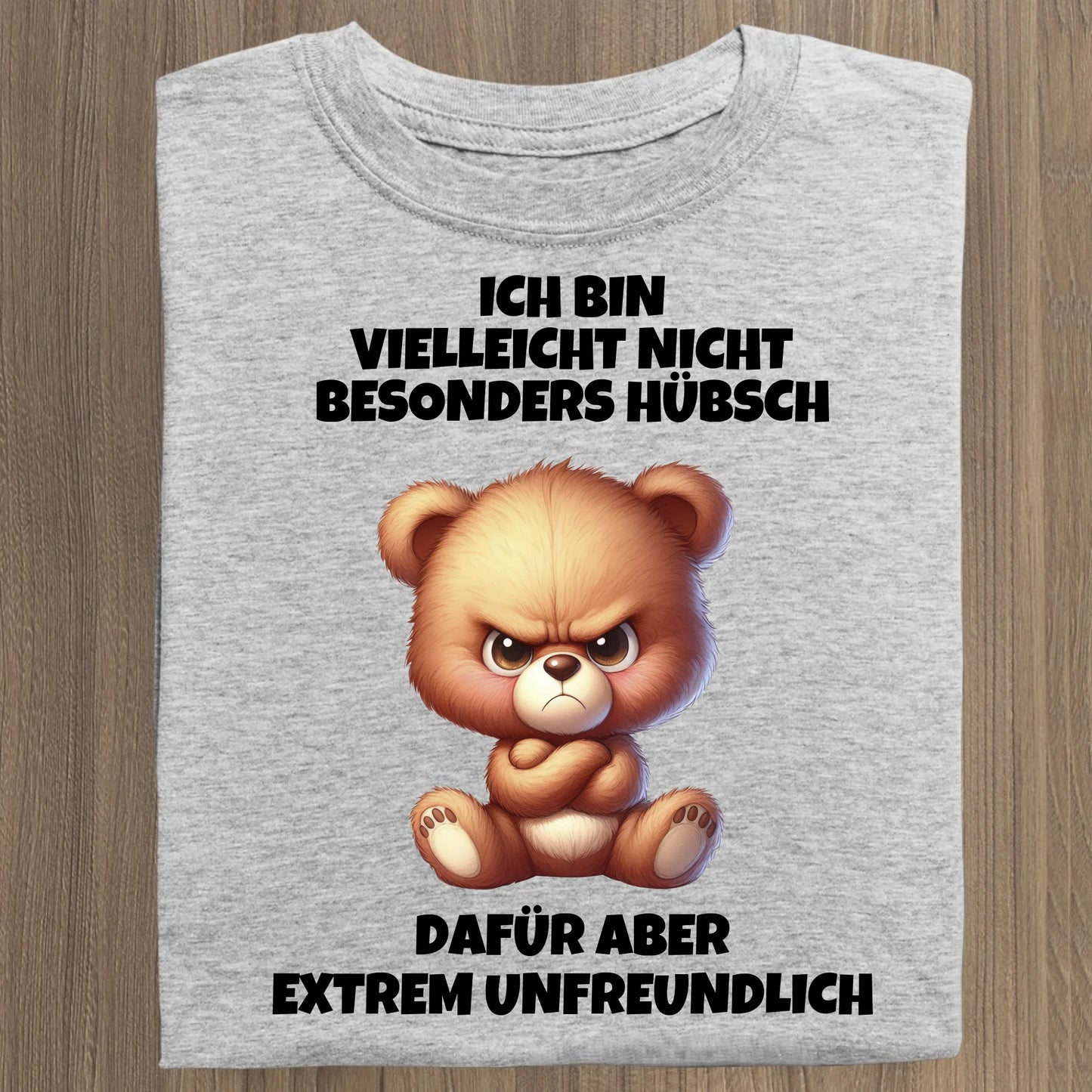 Nicht besonders hübsch - Organic Women's Shirt (personalisierbar) Serena T-Shirt ST ST Heather-Grey