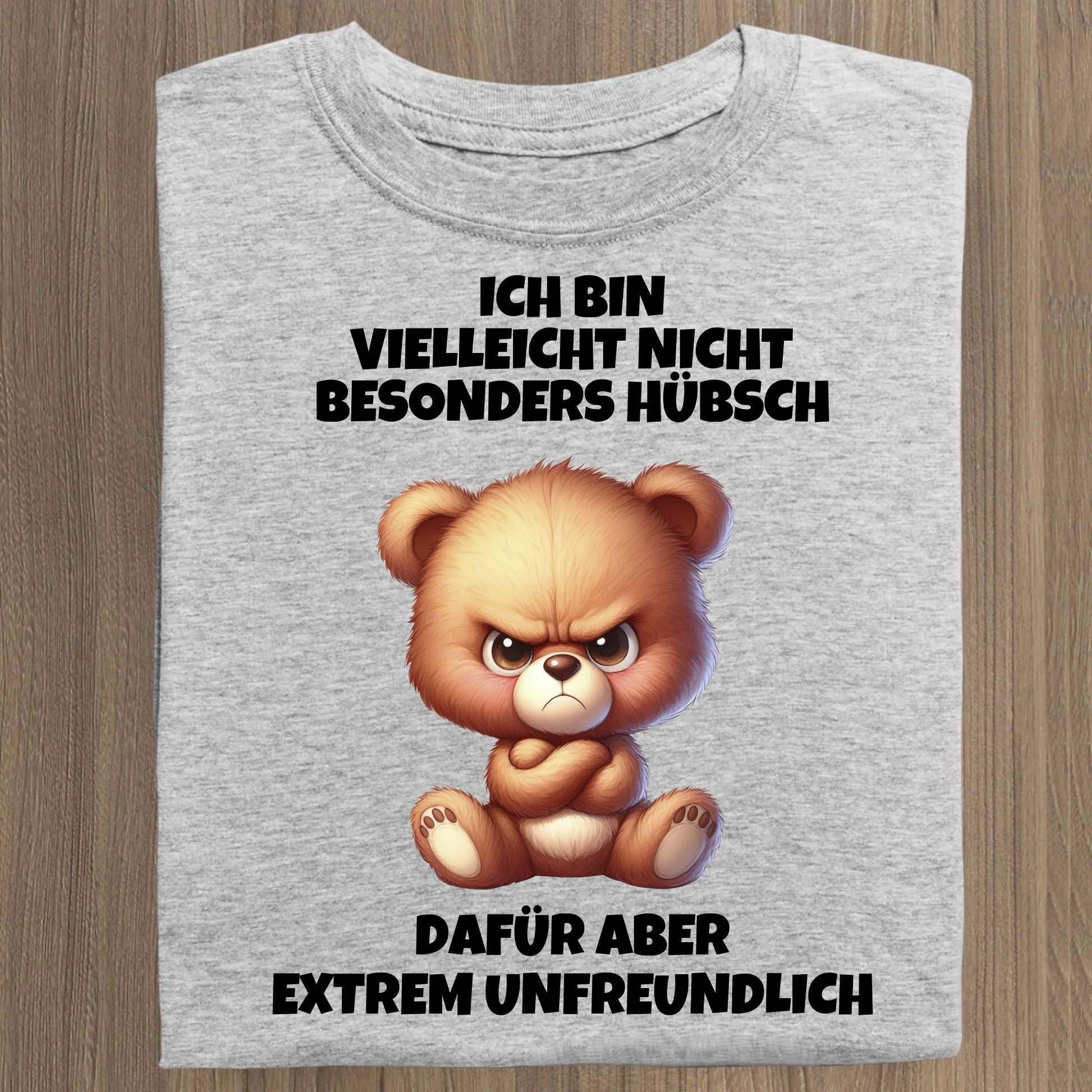 Nicht besonders hübsch - Organic Women's Shirt (personalisierbar) Serena T-Shirt ST ST Heather-Grey