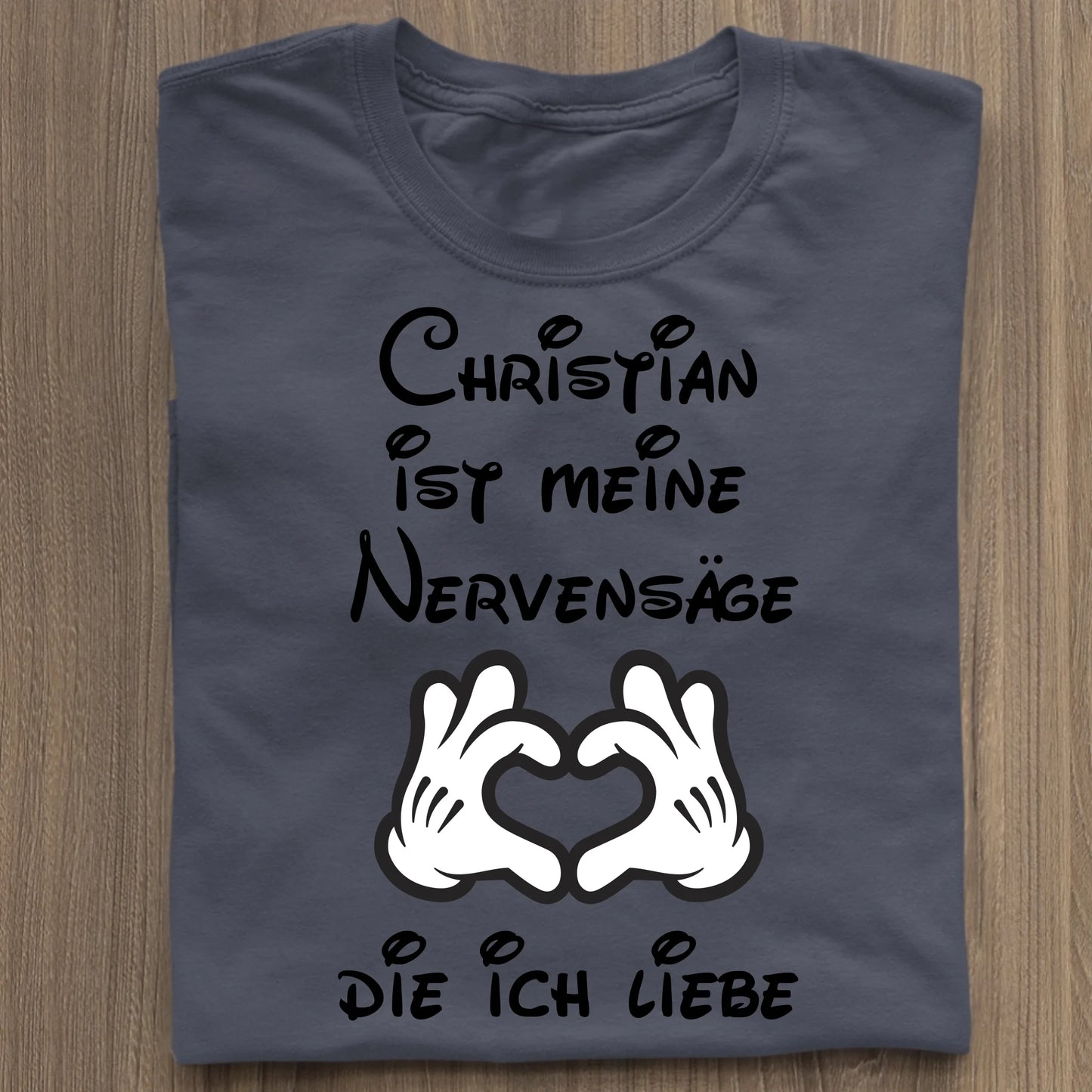 Meine Nervensäge - Organic Women's Shirt (personalisierbar) Serena T-Shirt ST ST French-Navy