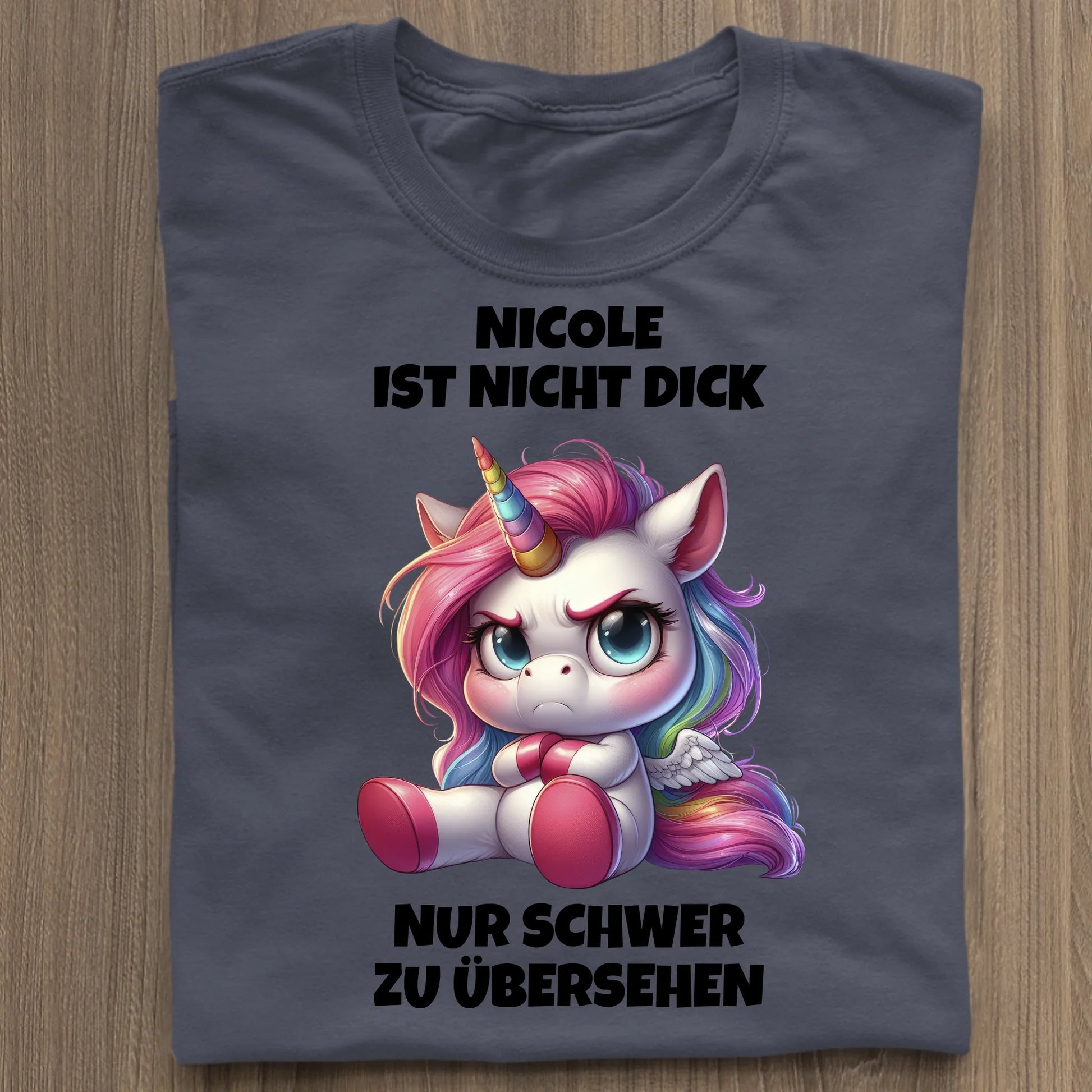Schwer zu übersehen - Organic Women's Shirt (personalisierbar) Serena T-Shirt ST ST French-Navy