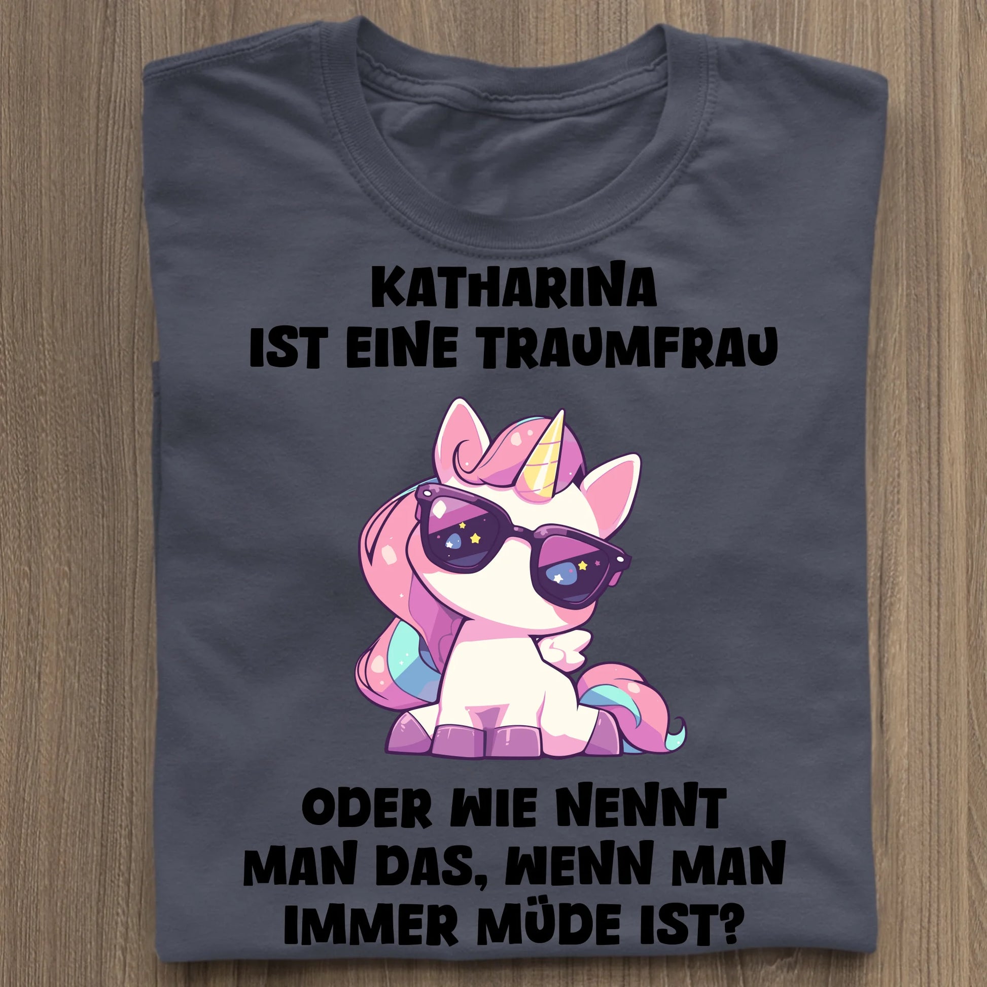Traumfrau - Organic Women's Shirt (personalisierbar) Serena T-Shirt ST ST French-Navy