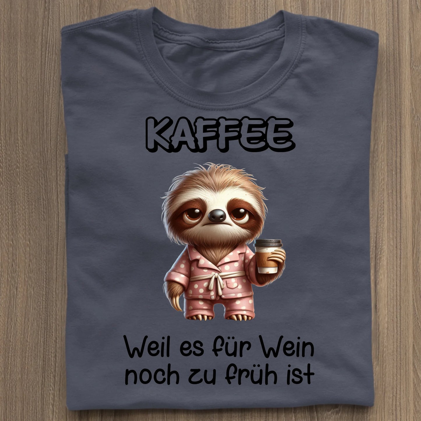 Zu früh für Wein - Organic Women's Shirt (personalisierbar) Serena T-Shirt ST ST French-Navy