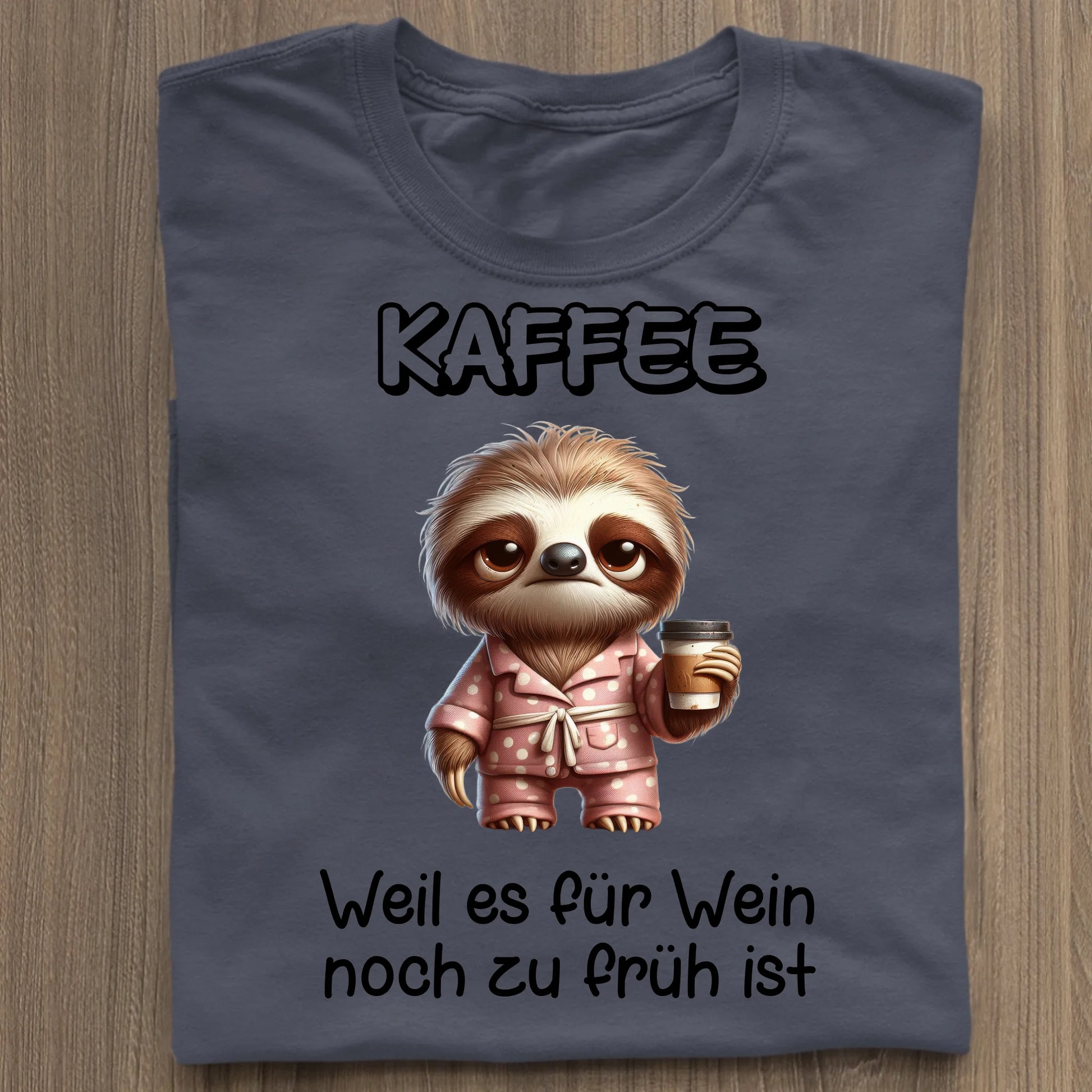 Zu früh für Wein - Organic Women's Shirt (personalisierbar) Serena T-Shirt ST ST French-Navy