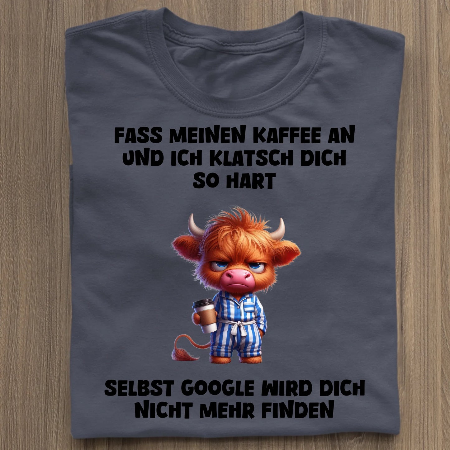 Fass meinen Kaffee an - Organic Women's Shirt (personalisierbar) Serena T-Shirt ST ST French-Navy