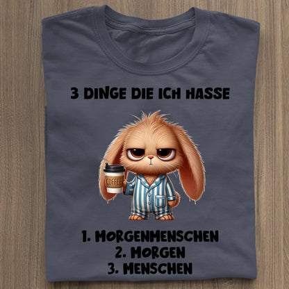 3 Dinge die ich hasse - Organic Women's Shirt (personalisierbar) Serena T-Shirt ST ST French-Navy
