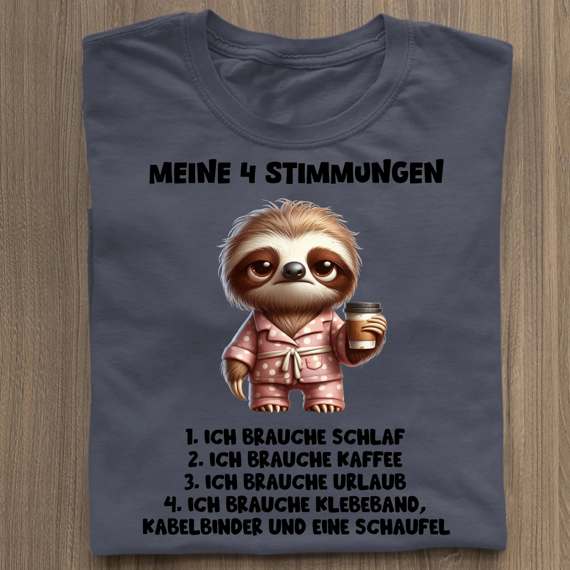 Meine 4 Stimmungen - Organic Women's Shirt (personalisierbar) Serena T-Shirt ST ST French-Navy