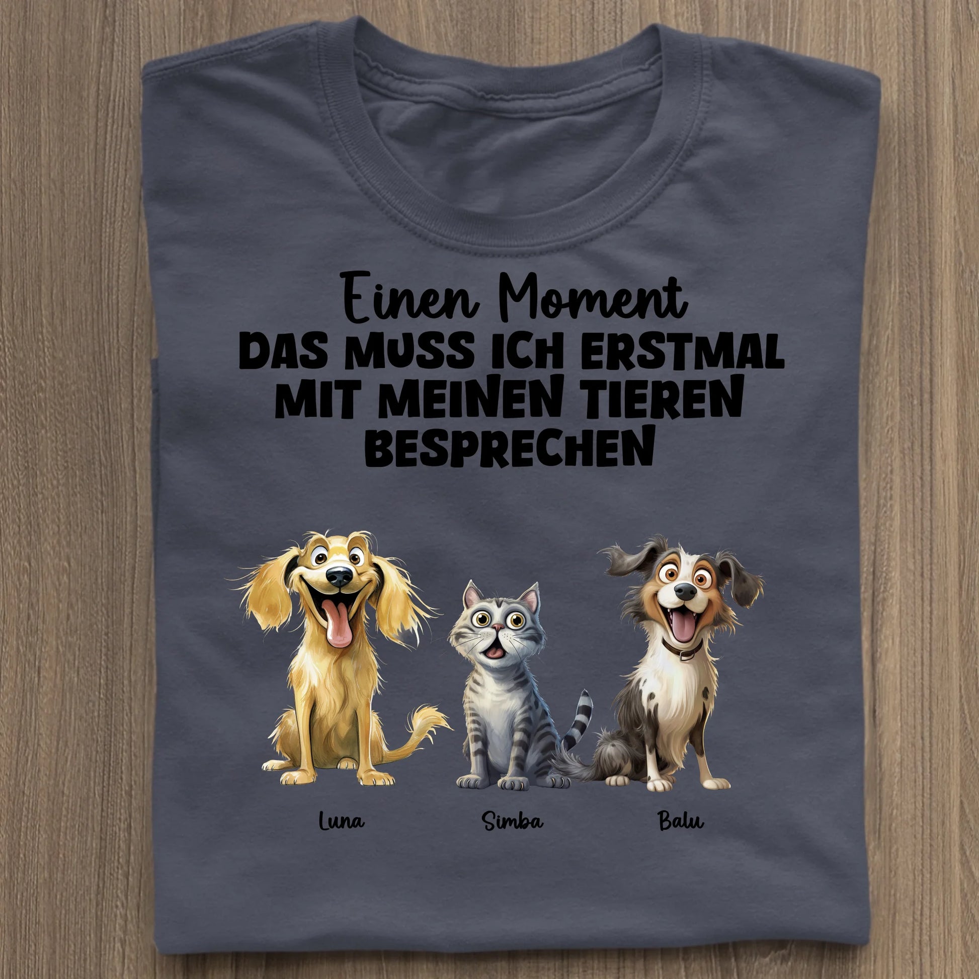 Das muss ich erst besprechen - Organic Women's Shirt (personalisierbar) Serena T-Shirt ST ST French-Navy