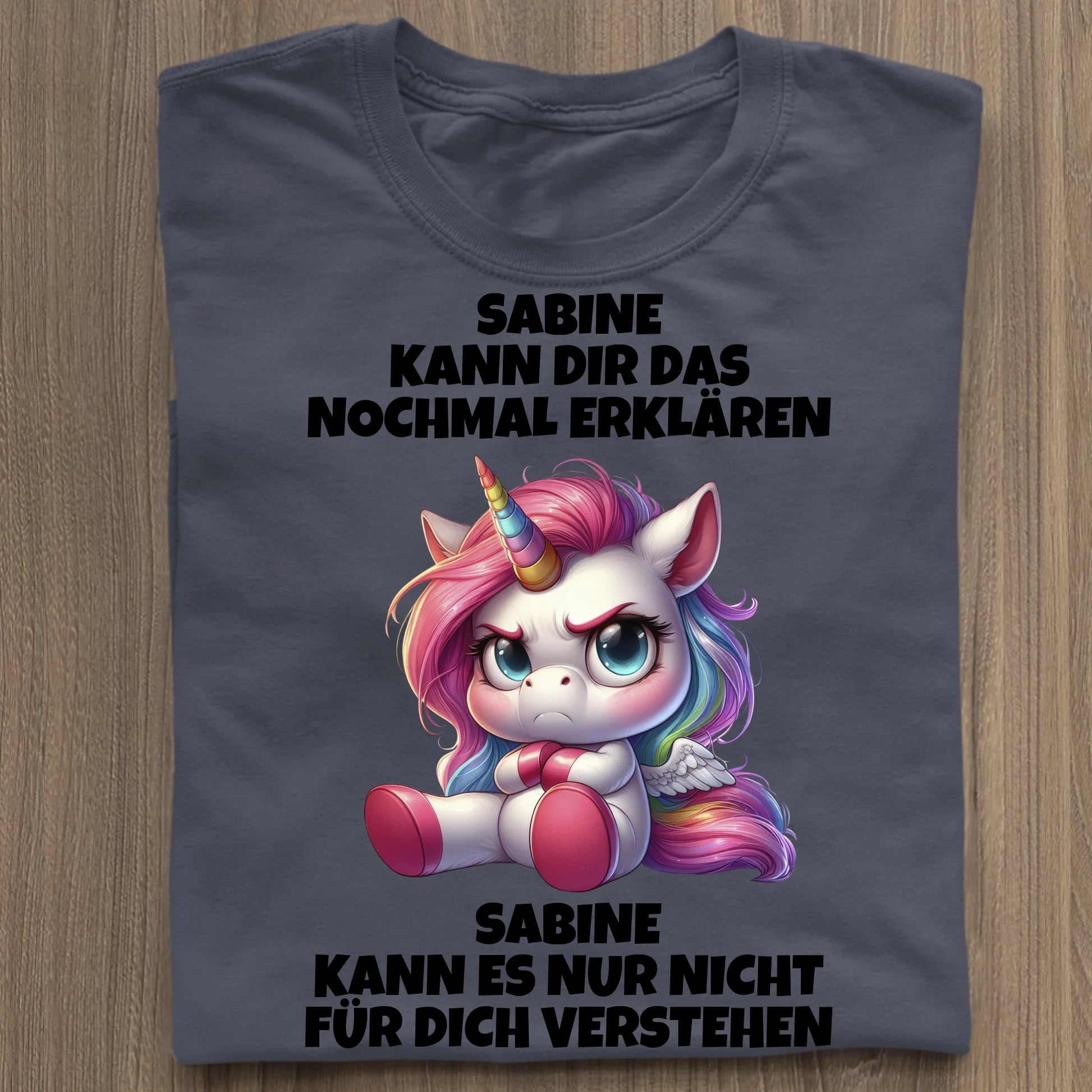 Erklären aber nicht verstehen - Organic Women's Shirt (personalisierbar) Serena T-Shirt ST ST French-Navy