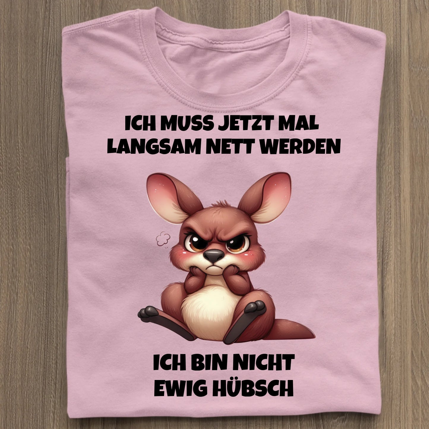 Nicht ewig hübsch - Organic Women's Shirt (personalisierbar) Serena T-Shirt ST ST Cotton-Pink