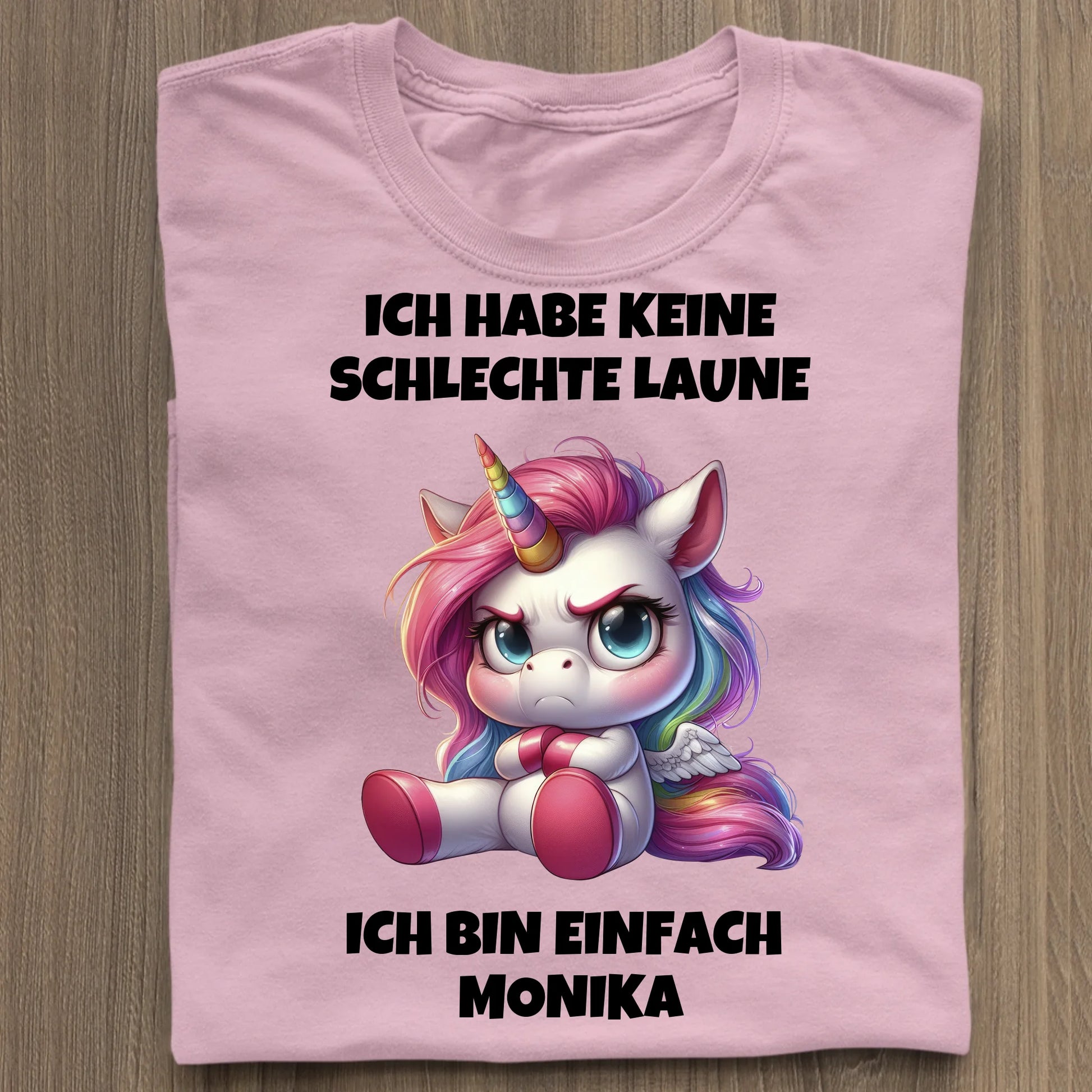 Keine schlechte Laune - Organic Women's Shirt (personalisierbar) Serena T-Shirt ST ST Cotton-Pink