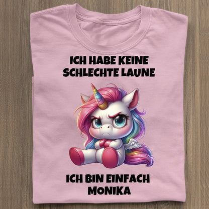 Keine schlechte Laune - Organic Women's Shirt (personalisierbar) Serena T-Shirt ST ST Cotton-Pink