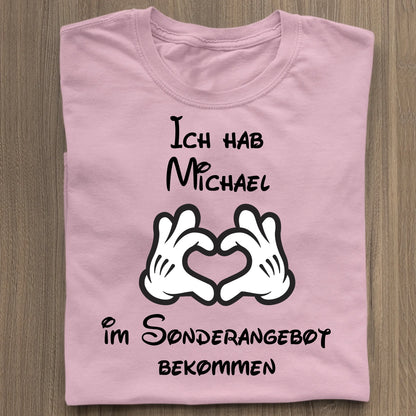 Sonderangebot - Organic Women's Shirt (personalisierbar) Serena T-Shirt ST ST Cotton-Pink