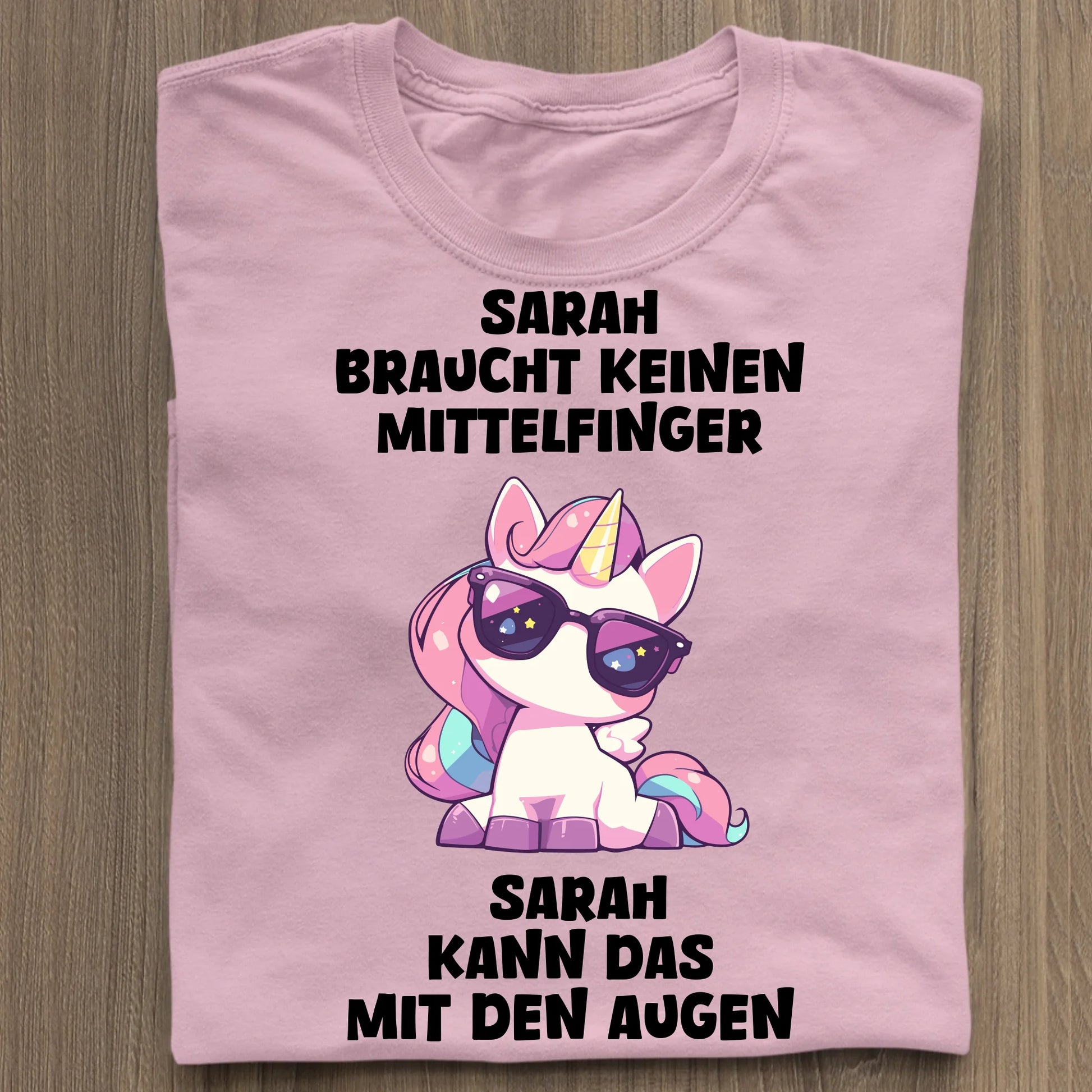 Keinen Mittelfinger - Organic Women's Shirt (personalisierbar) Serena T-Shirt ST ST Cotton-Pink