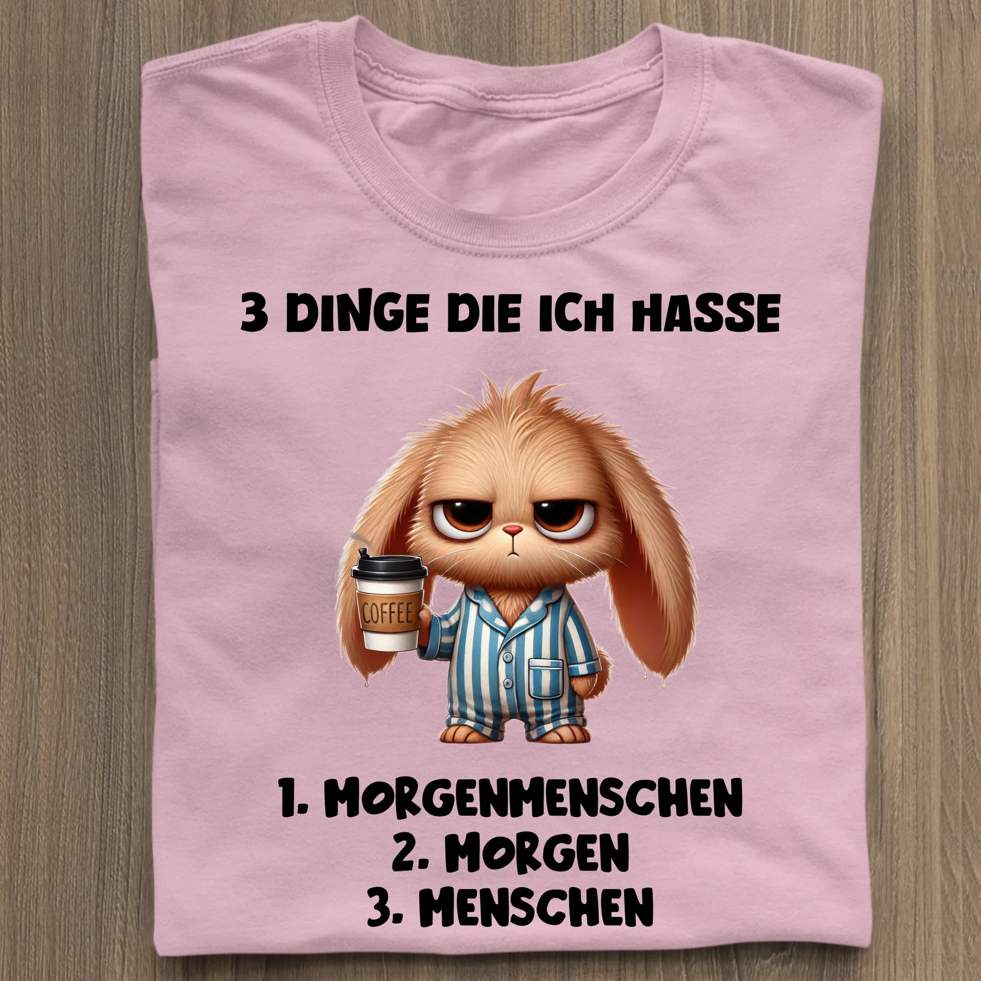 3 Dinge die ich hasse - Organic Women's Shirt (personalisierbar) Serena T-Shirt ST ST Cotton-Pink