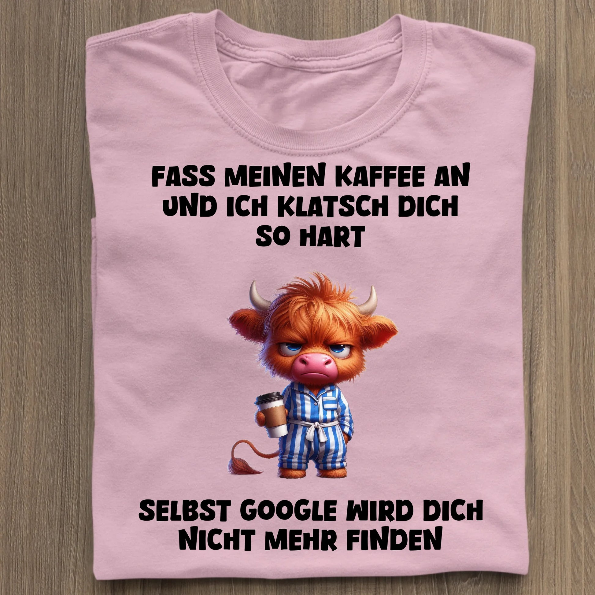 Fass meinen Kaffee an - Organic Women's Shirt (personalisierbar) Serena T-Shirt ST ST Cotton-Pink