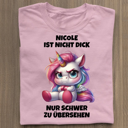 Schwer zu übersehen - Organic Women's Shirt (personalisierbar) Serena T-Shirt ST ST Cotton-Pink