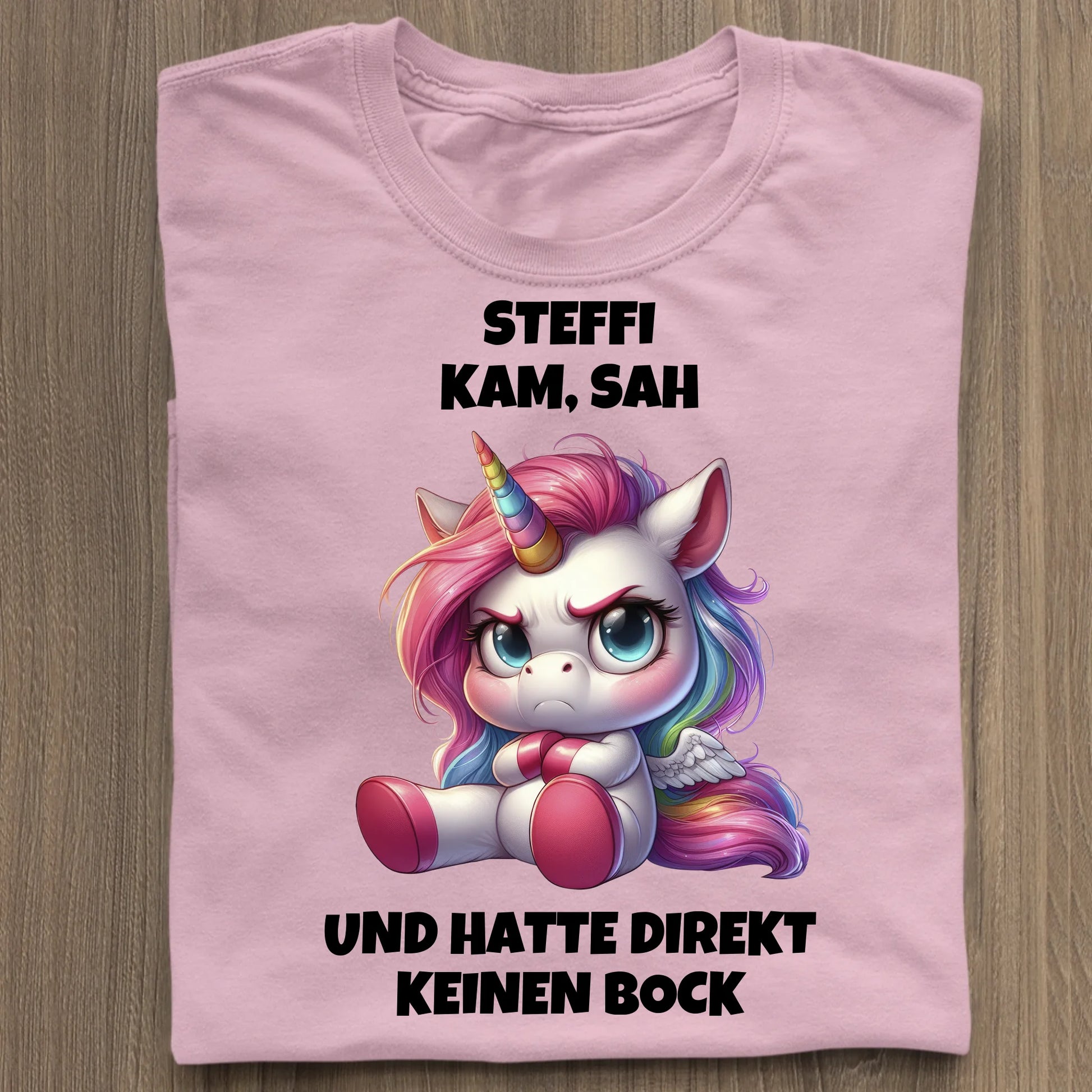 Direkt keinen Bock - Organic Women's Shirt (personalisierbar) Serena T-Shirt ST ST Cotton-Pink