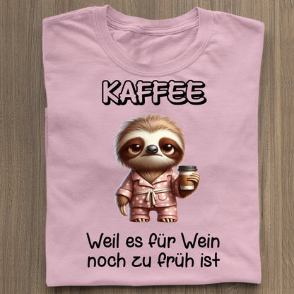 Zu früh für Wein - Organic Women's Shirt (personalisierbar) Serena T-Shirt ST ST Cotton-Pink