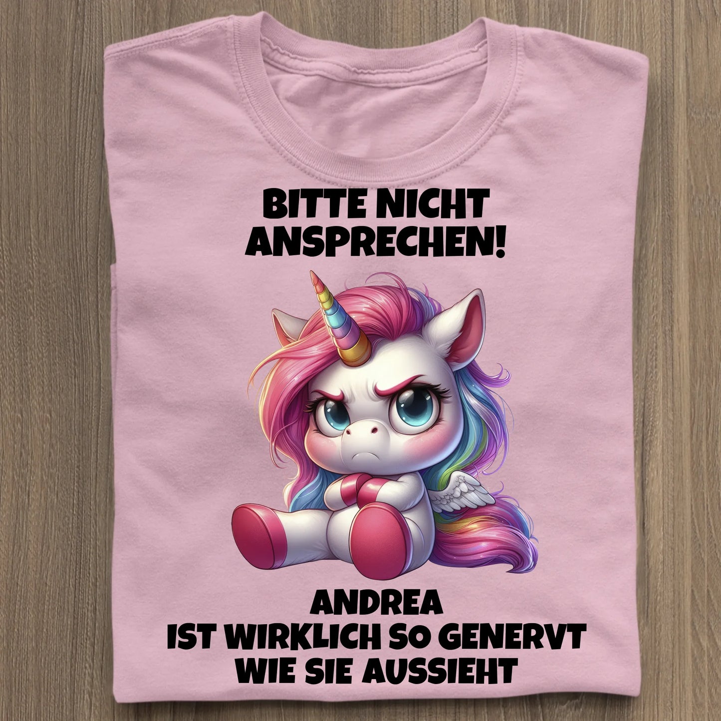 Nicht ansprechen! - Organic Women's Shirt (personalisierbar) Serena T-Shirt ST ST Cotton-Pink