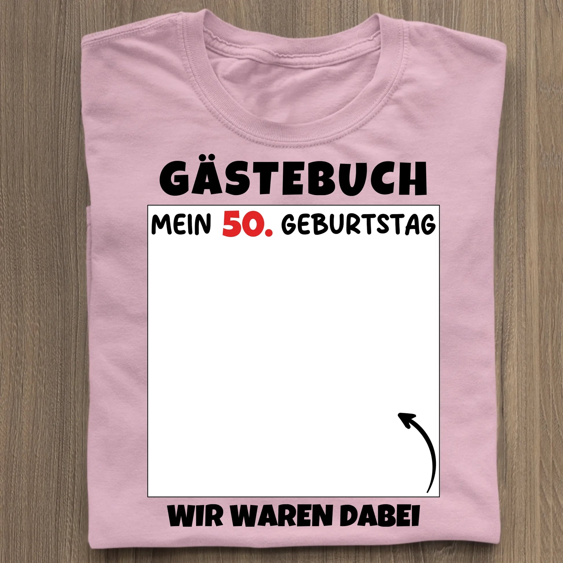 Gästebuch - Organic Women's Shirt (personalisierbar) Serena T-Shirt ST ST Cotton-Pink