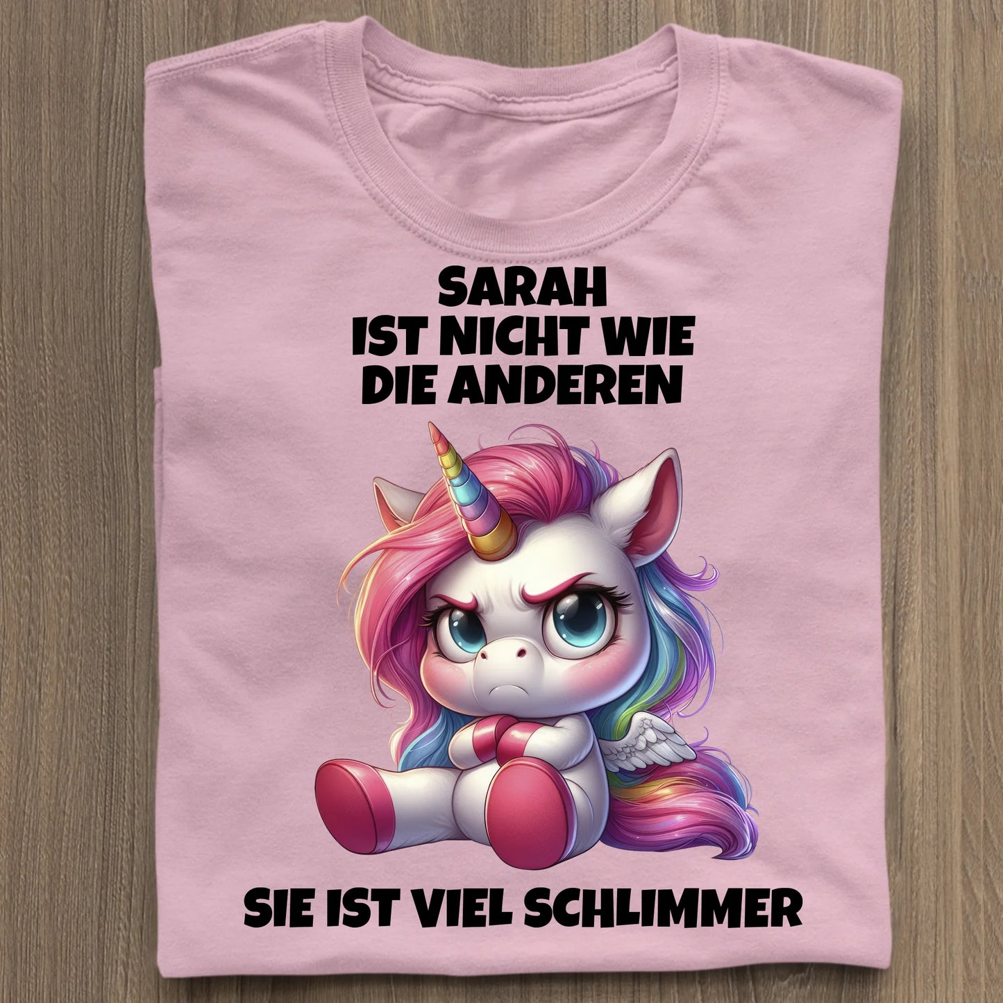 Nicht wie die anderen - Organic Women's Shirt (personalisierbar) Serena T-Shirt ST ST Cotton-Pink