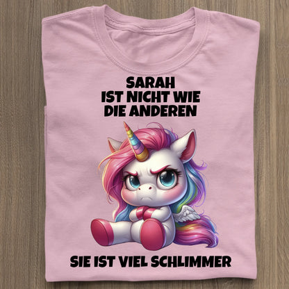 Nicht wie die anderen - Organic Women's Shirt (personalisierbar) Serena T-Shirt ST ST Cotton-Pink