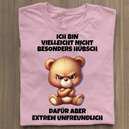 Nicht besonders hübsch - Organic Women's Shirt (personalisierbar) Serena T-Shirt ST ST Cotton-Pink