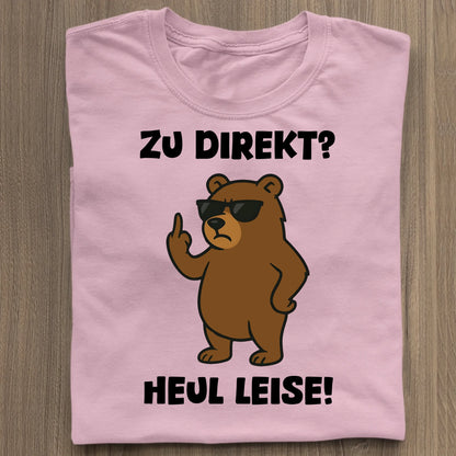 Heul leise - Organic Women's Shirt (personalisierbar) Serena T-Shirt ST ST Cotton-Pink