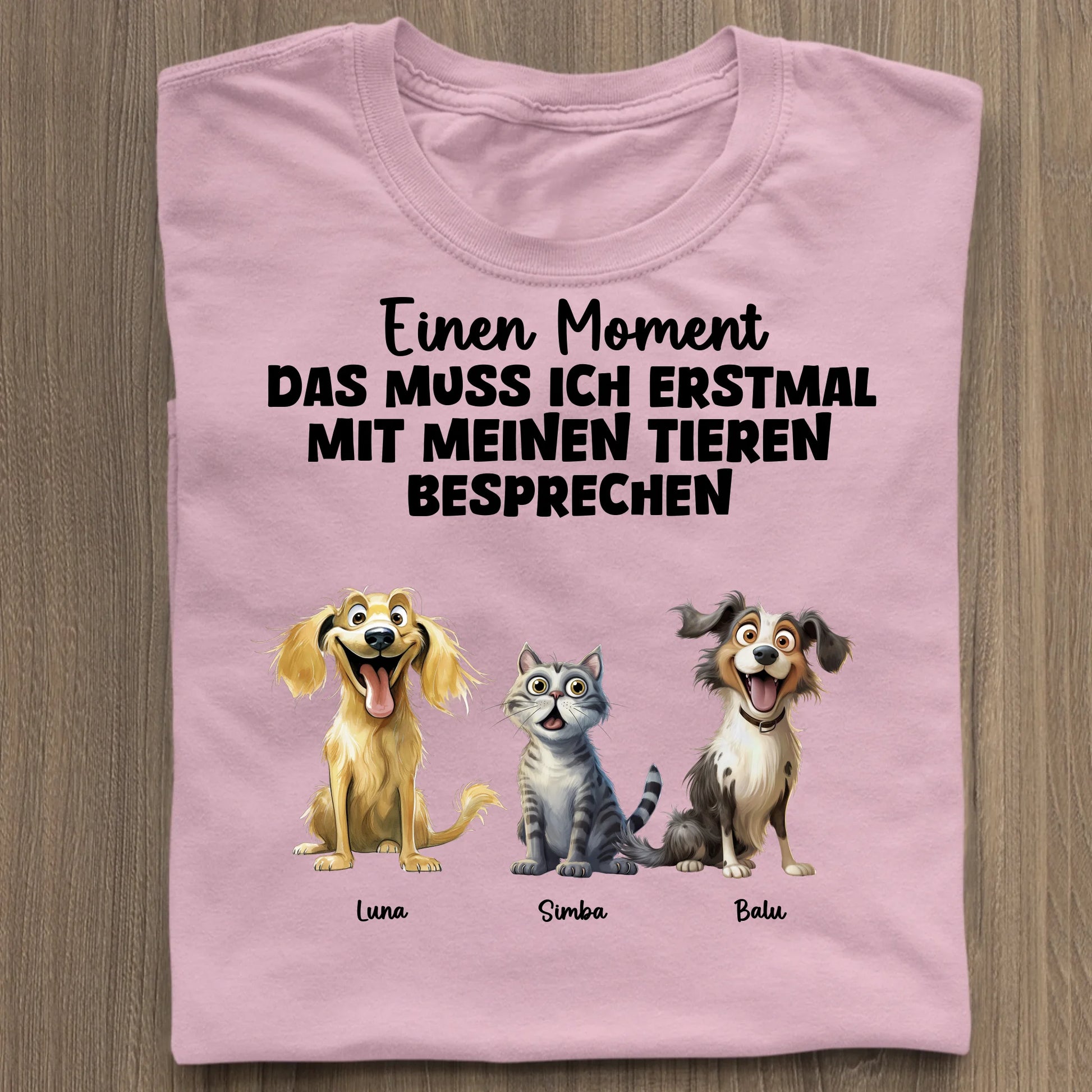 Das muss ich erst besprechen - Organic Women's Shirt (personalisierbar) Serena T-Shirt ST ST Cotton-Pink