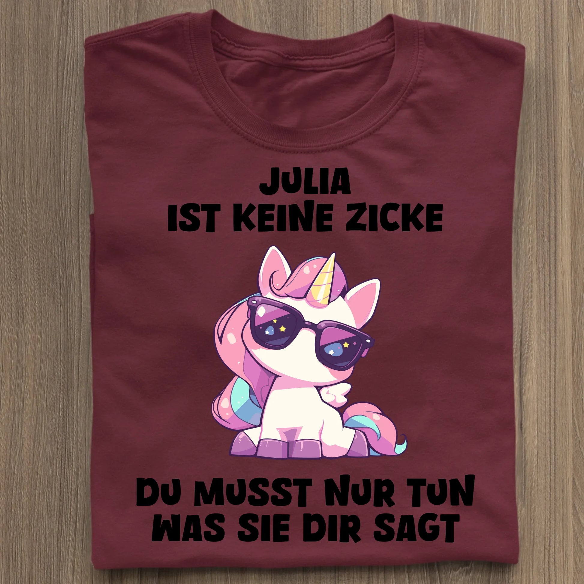 Keine Zicke - Organic Women's Shirt (personalisierbar) Serena T-Shirt ST ST Burgundy
