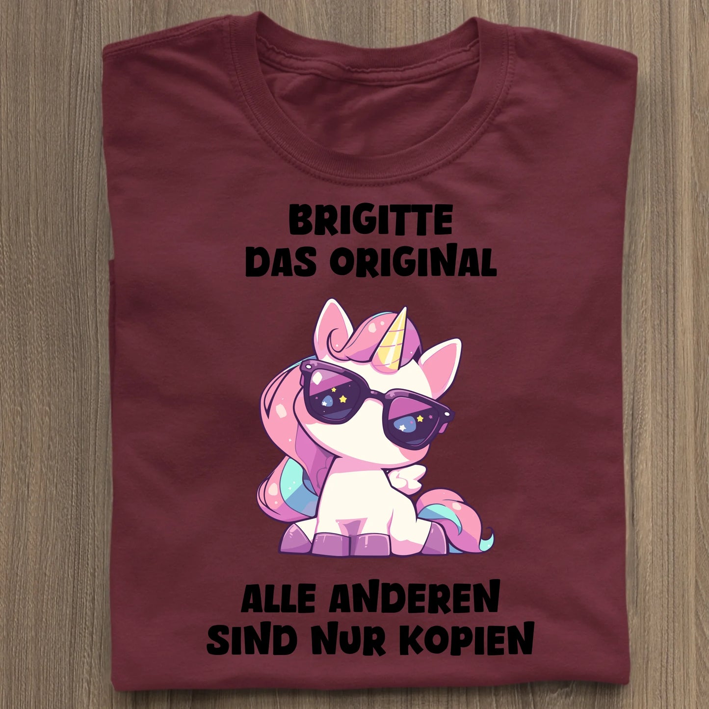 Das Original - Organic Women's Shirt (personalisierbar) Serena T-Shirt ST ST Burgundy