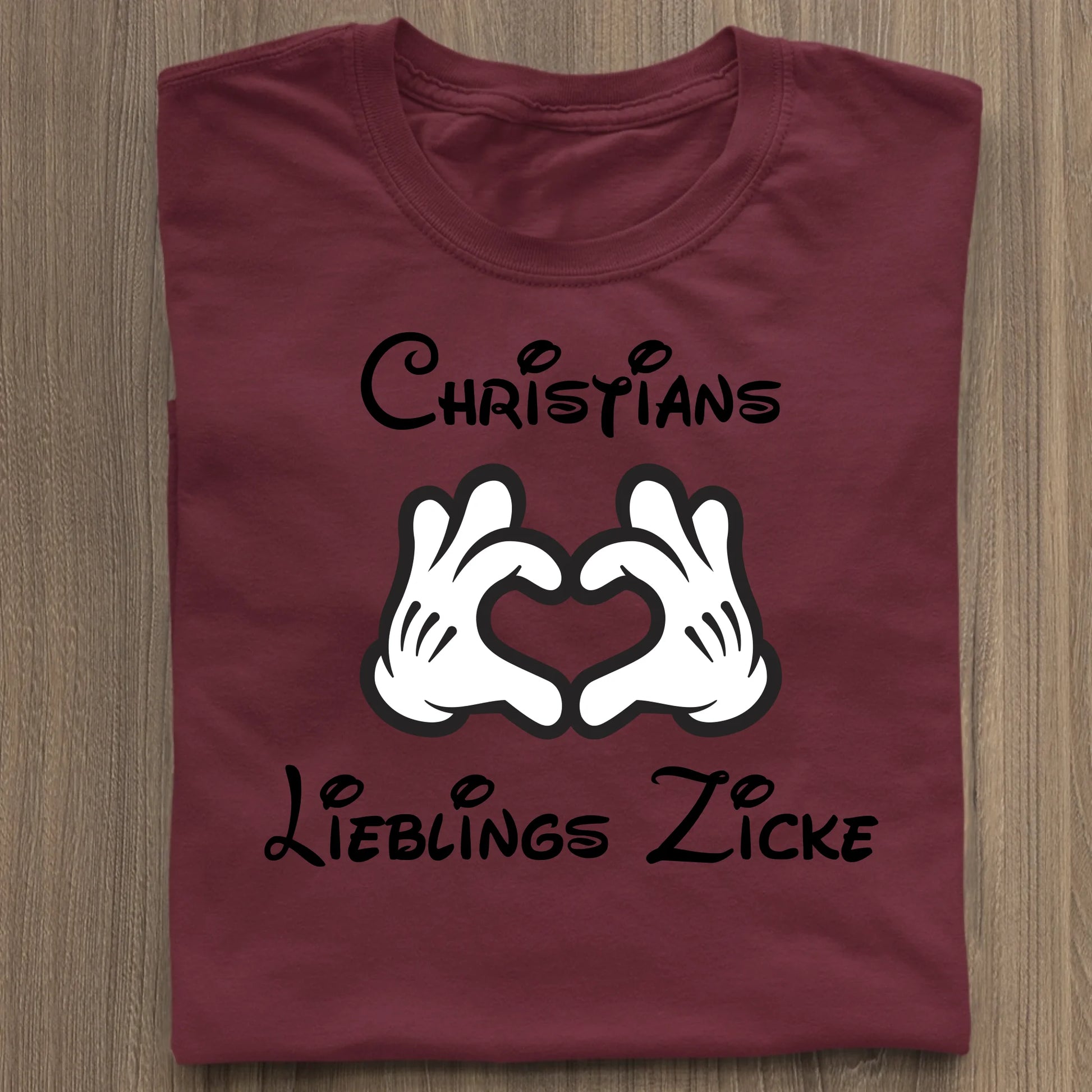 Lieblingszicke - Organic Women's Shirt (personalisierbar) Serena T-Shirt ST ST Burgundy
