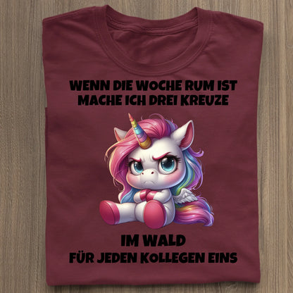 Drei Kreuze - Organic Women's Shirt (personalisierbar) Serena T-Shirt ST ST Burgundy
