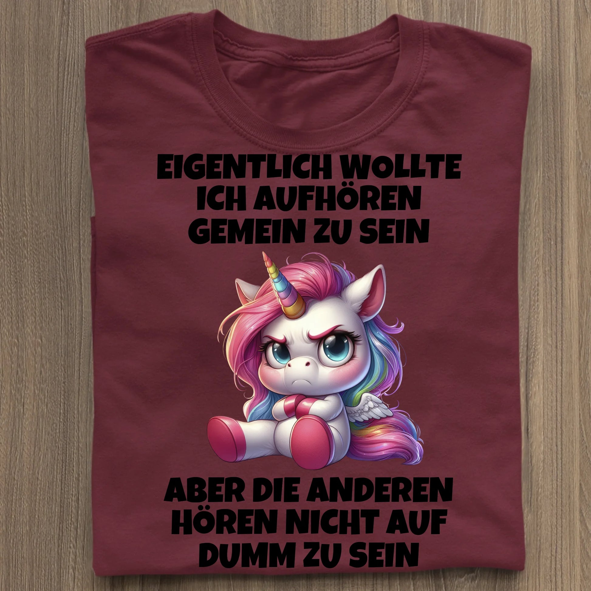 Nicht mehr gemein sein - Organic Women's Shirt (personalisierbar) Serena T-Shirt ST ST Burgundy